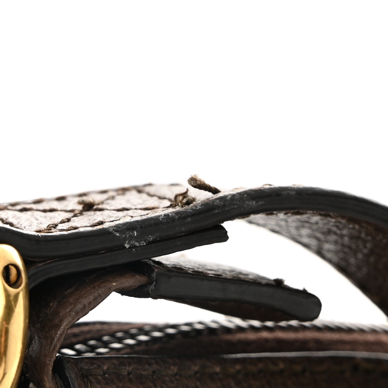 Gucci GG Supreme Monogram Web Small Ophidia Half Moon Hobo Brown 11 of 11