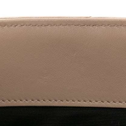 Saint Laurent Calfskin Y Quilted Monogram Medium Loulou Chain Satchel Nude Powder 12 of 15