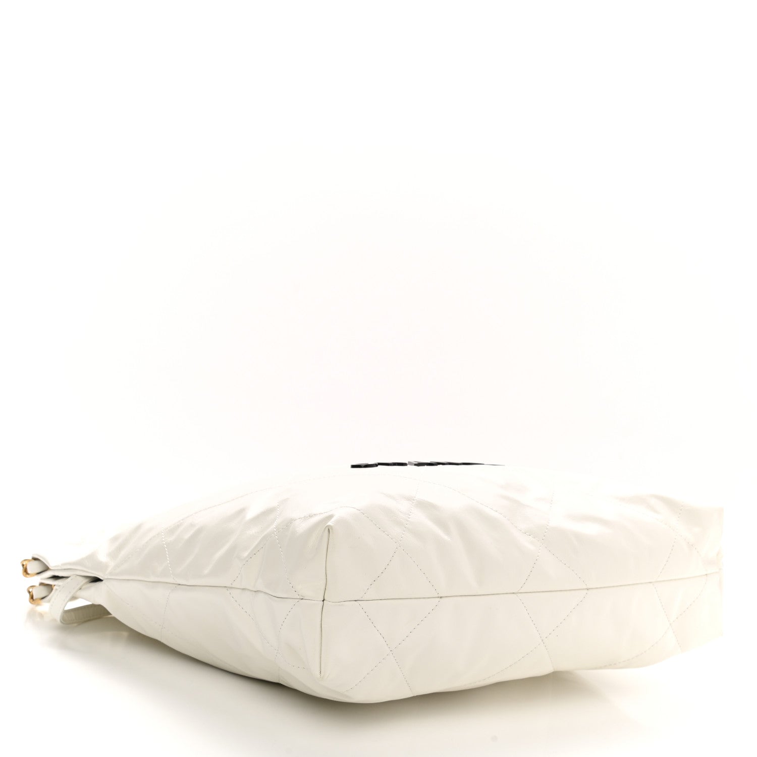 Chanel Shiny Calfskin Quilted Small Chanel 22 White 6 of 12