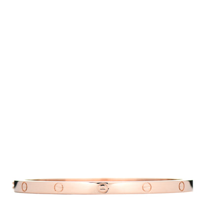 Cartier 18K Pink Gold Small LOVE Bracelet 15 3 of 5