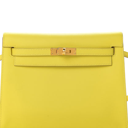 Hermes Swift Kelly Danse II Belt Bag Lime 8 of 13