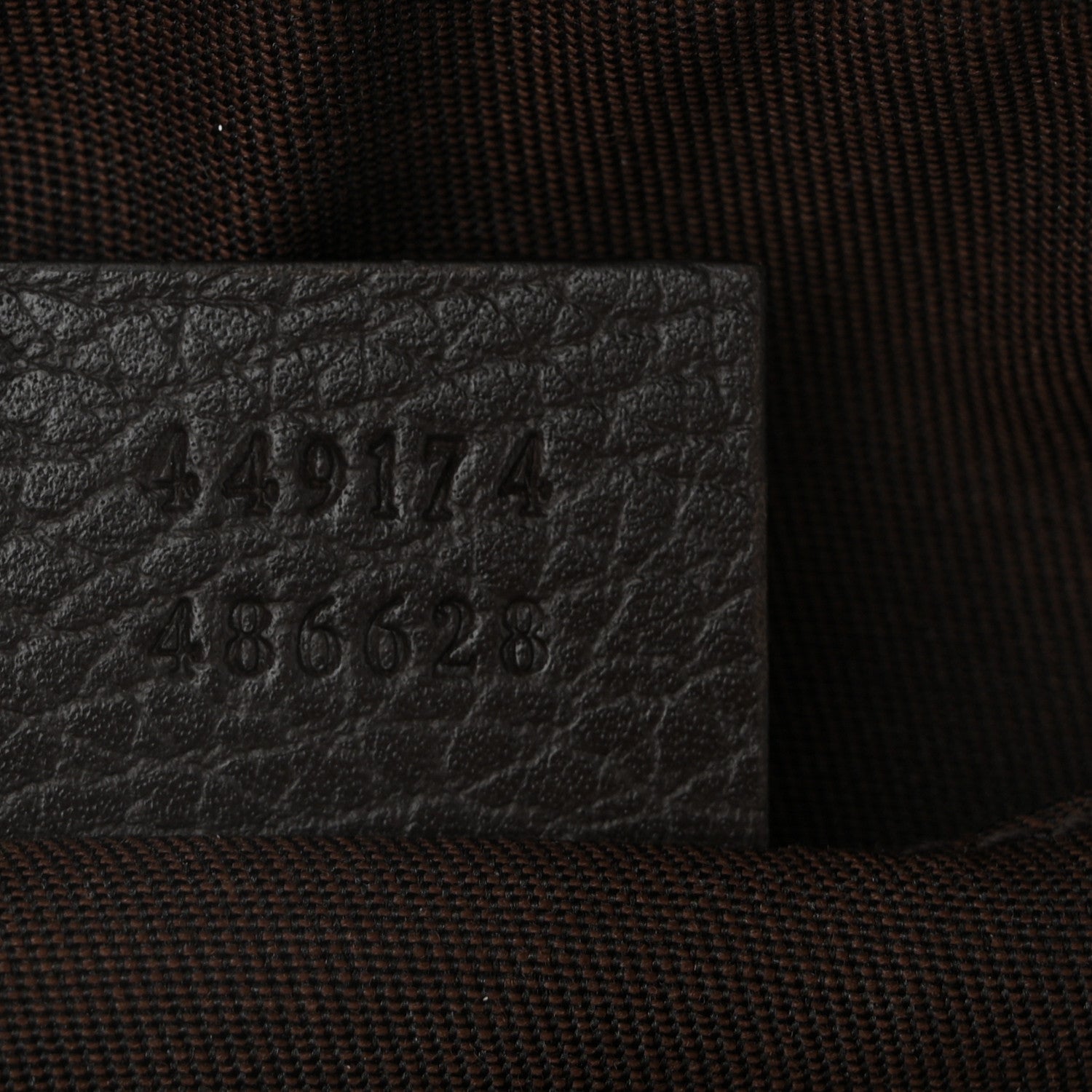 Gucci Monogram Belt Bag Dark Brown 7 of 10