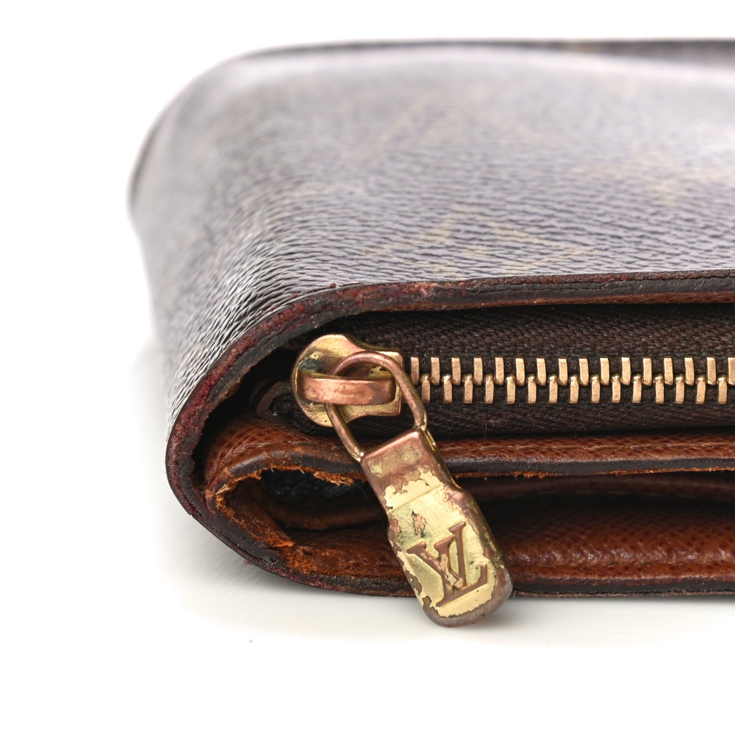Monogram Compact Zippe Zipped Wallet
