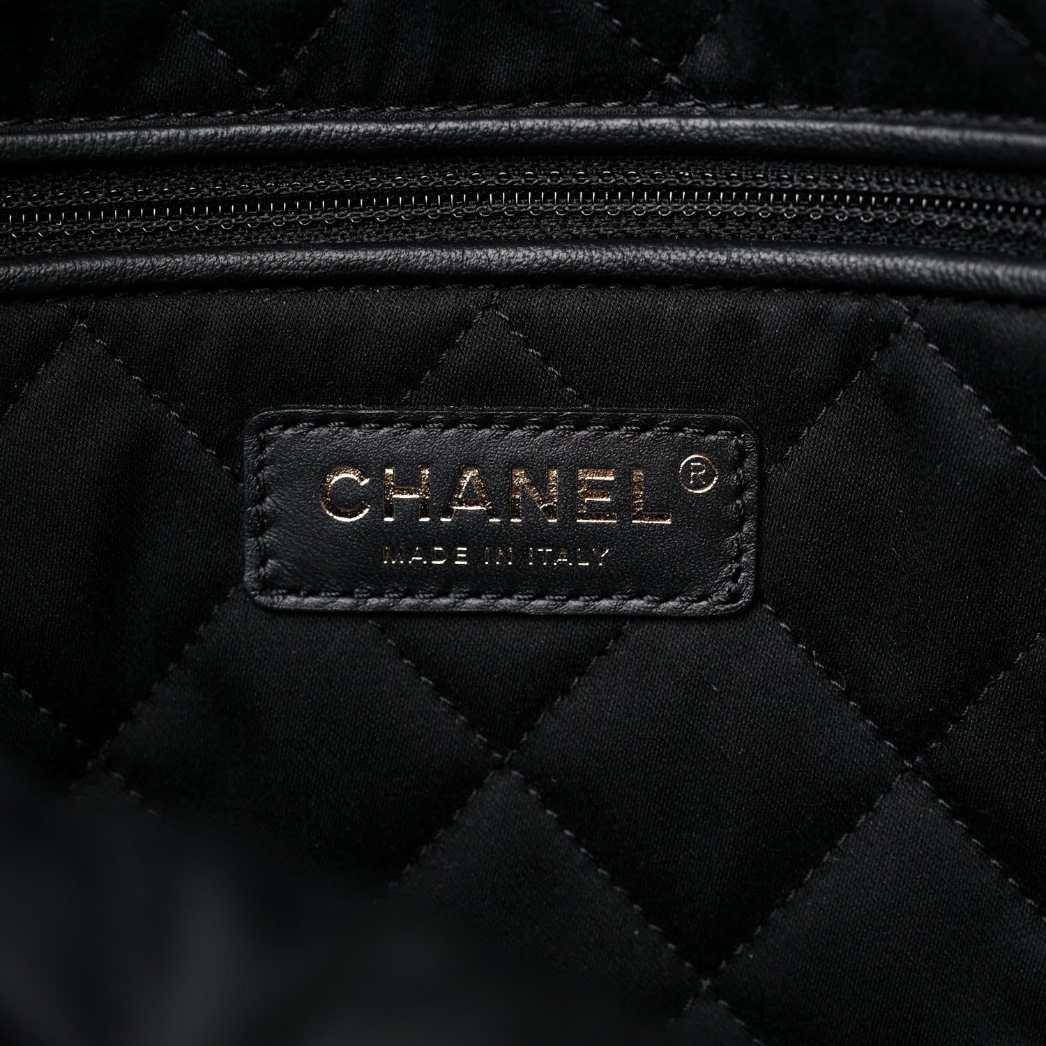 Chanel Shiny Calfskin Quilted Small Chanel 22 Black 6 of 9