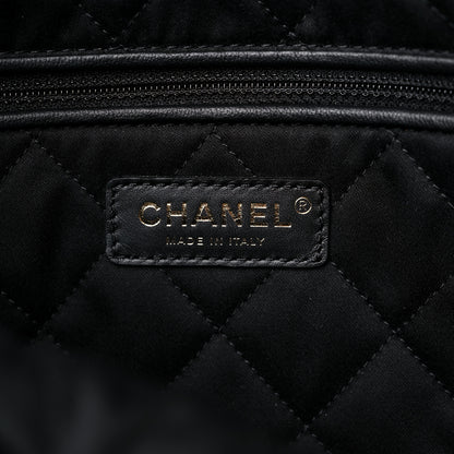 Chanel Shiny Calfskin Quilted Small Chanel 22 Black 6 of 9