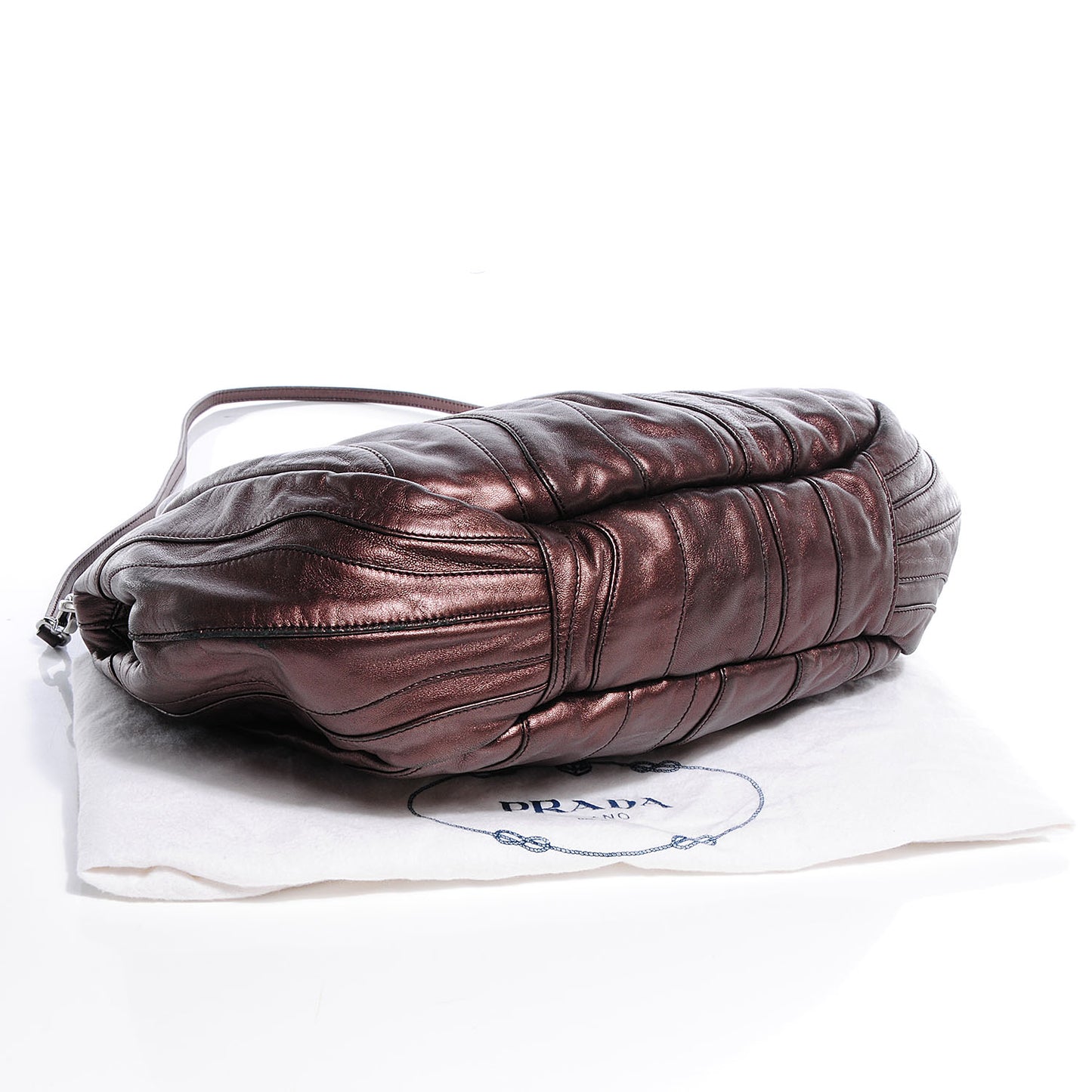 Nappa Mordore Stripes Shoulder Bag Ribes