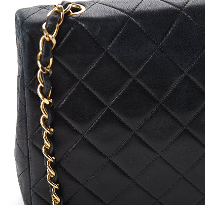 Chanel Lambskin Quilted Mini Square Flap Black 12 of 15
