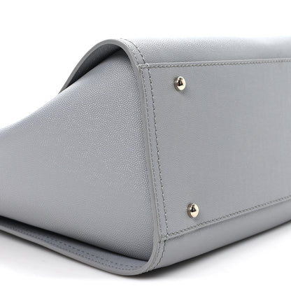 Chanel Caviar Studded Small Deauville Tote Grey 9 of 10