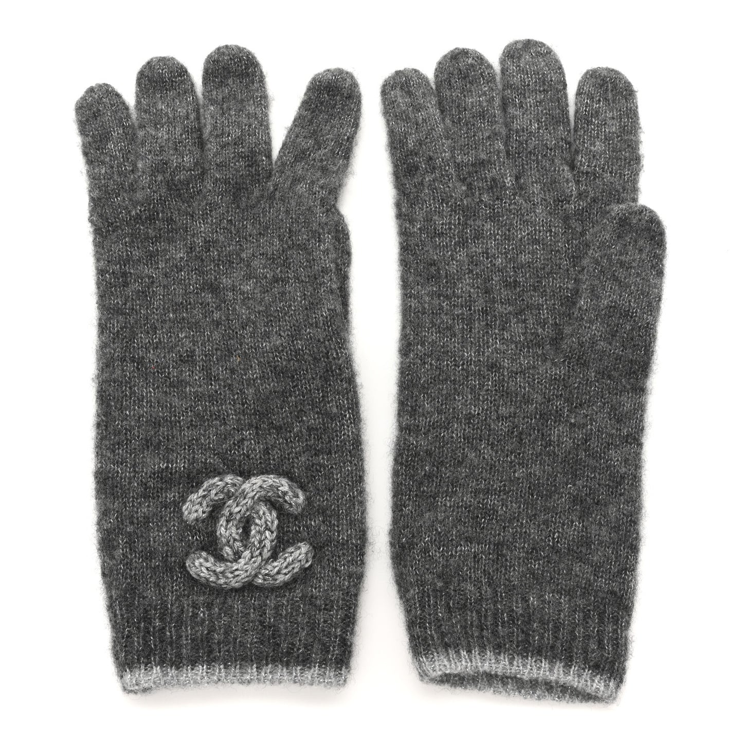 Cashmere Silk CC Gloves Grey