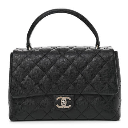 Chanel Caviar Quilted Medium Kelly Flap Bag Black 1 of 11