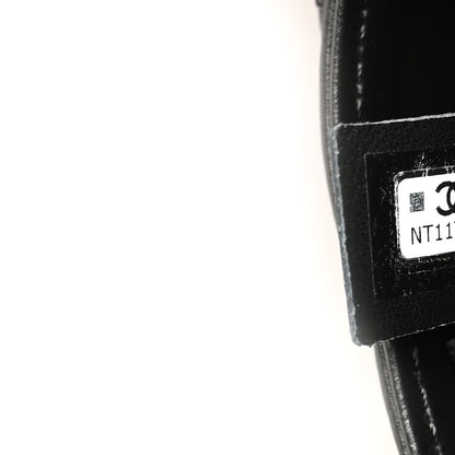 Chanel Calfskin Quilted CC Uniform Flap Belt Bag Black 7 of 10