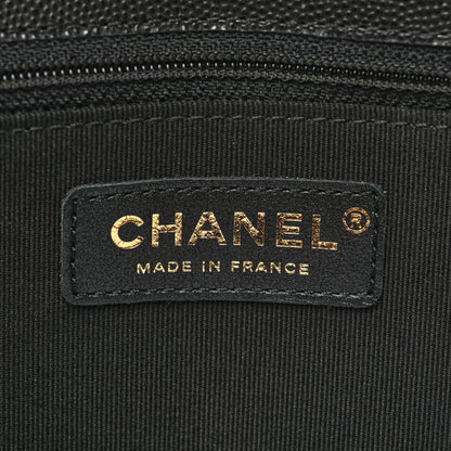 Chanel Caviar Quilted Carry Me Top Handle Flap Black 7 of 14