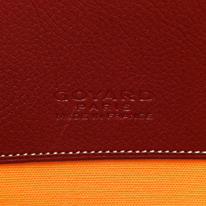 Goyard Goyardine Senat Pochette GM Burgundy 6 of 6