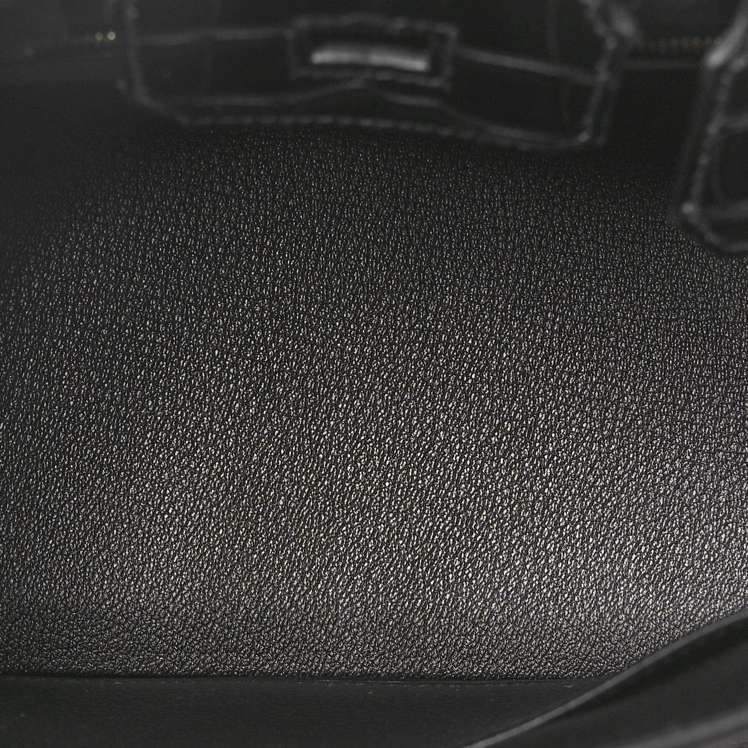 Hermes Togo Matte Alligator Birkin Touch 25 Black 5 of 16
