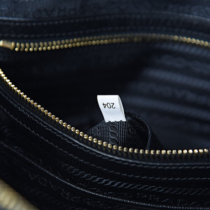 Prada Tessuto Nylon Saffiano Tote Black 8 of 12