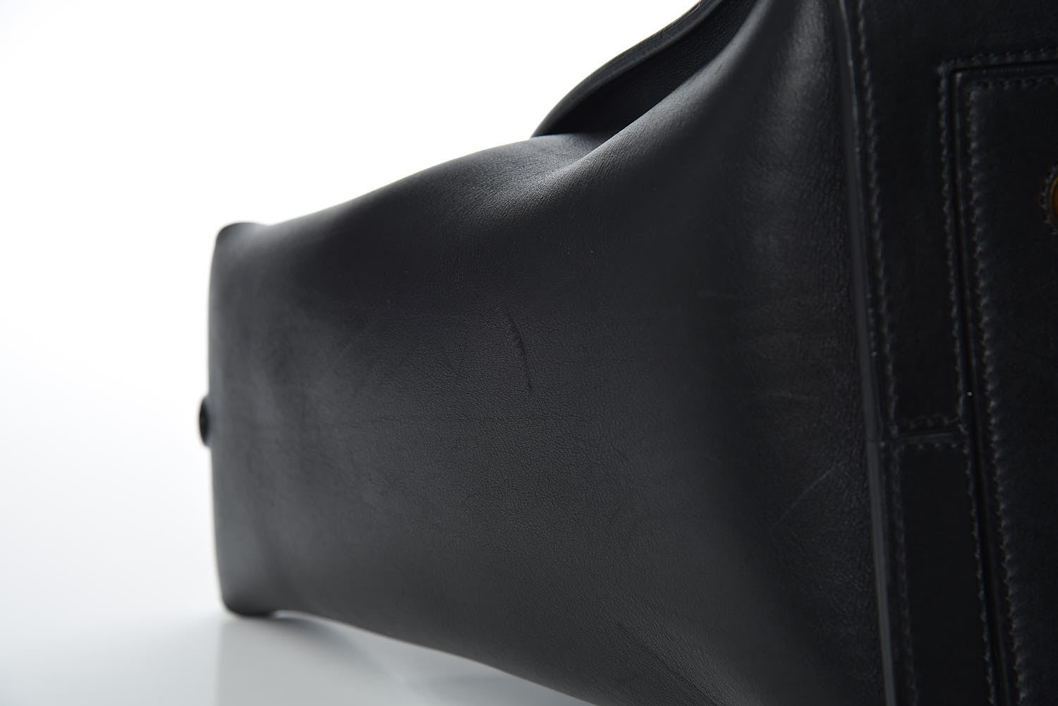 Celine Smooth Calfskin Small Tie Knot Tote Black 11 of 16