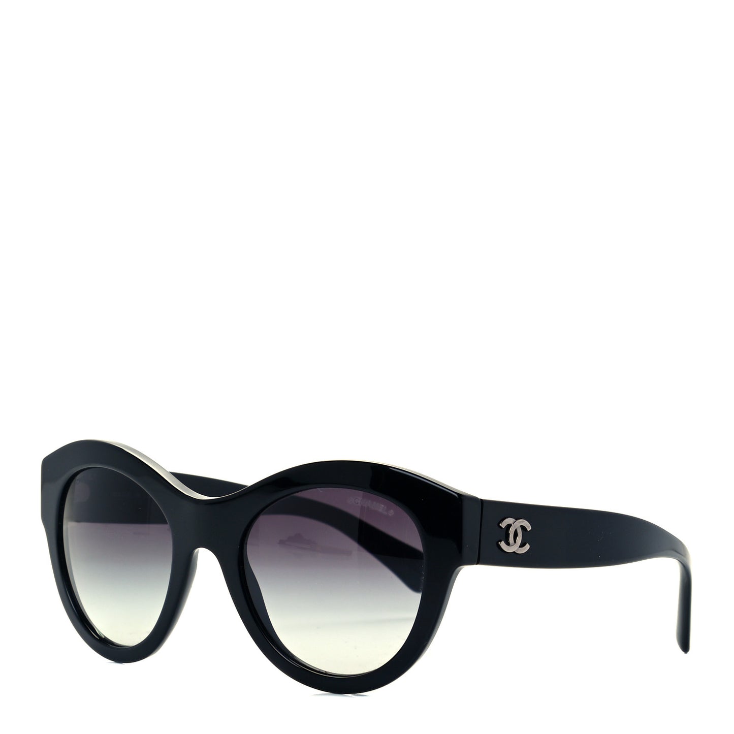 Acetate Butterfly Sunglasses 5371 Black