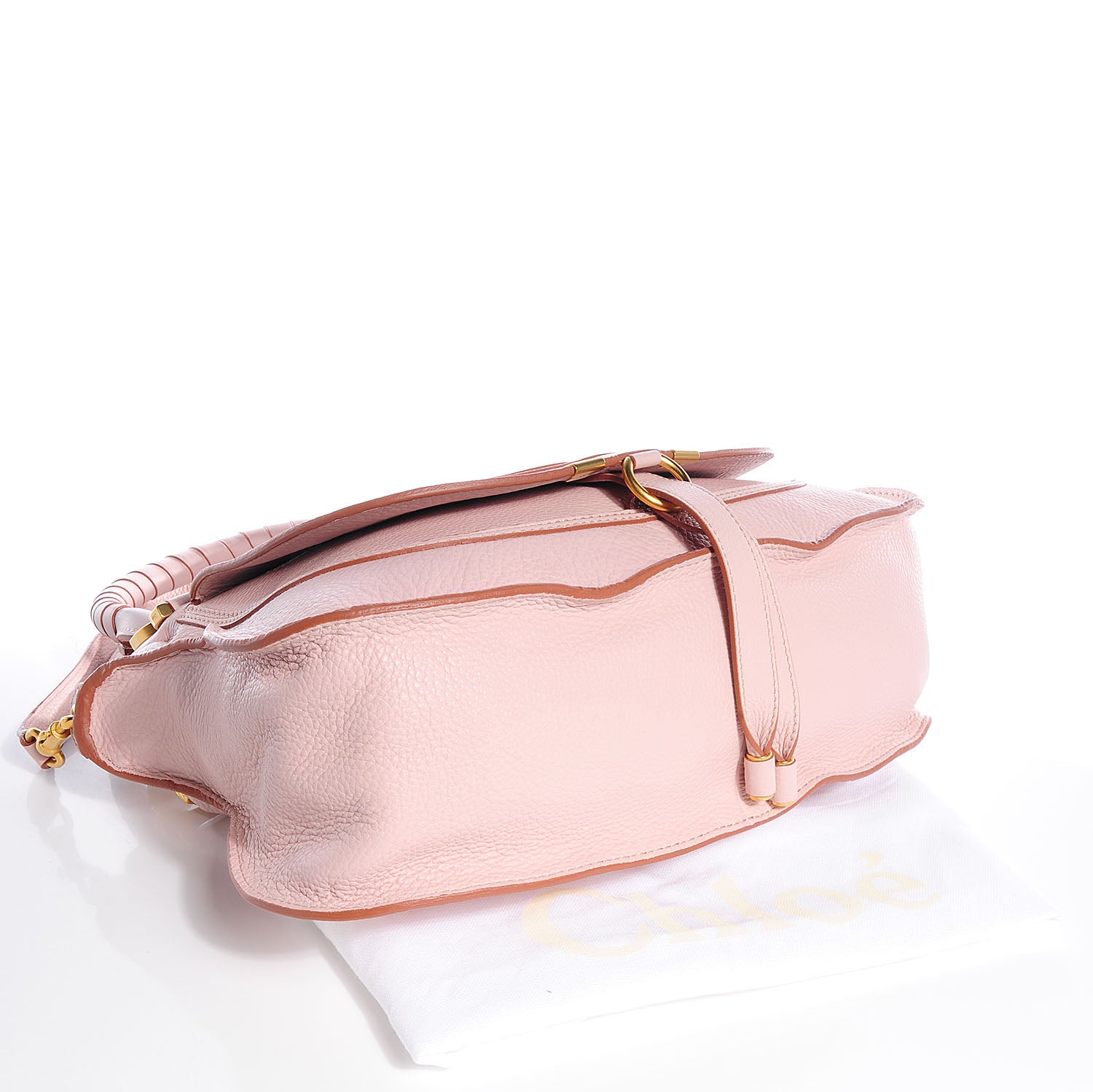 Chloe Calfskin Medium Marcie Satchel Nude Pink 4 of 10