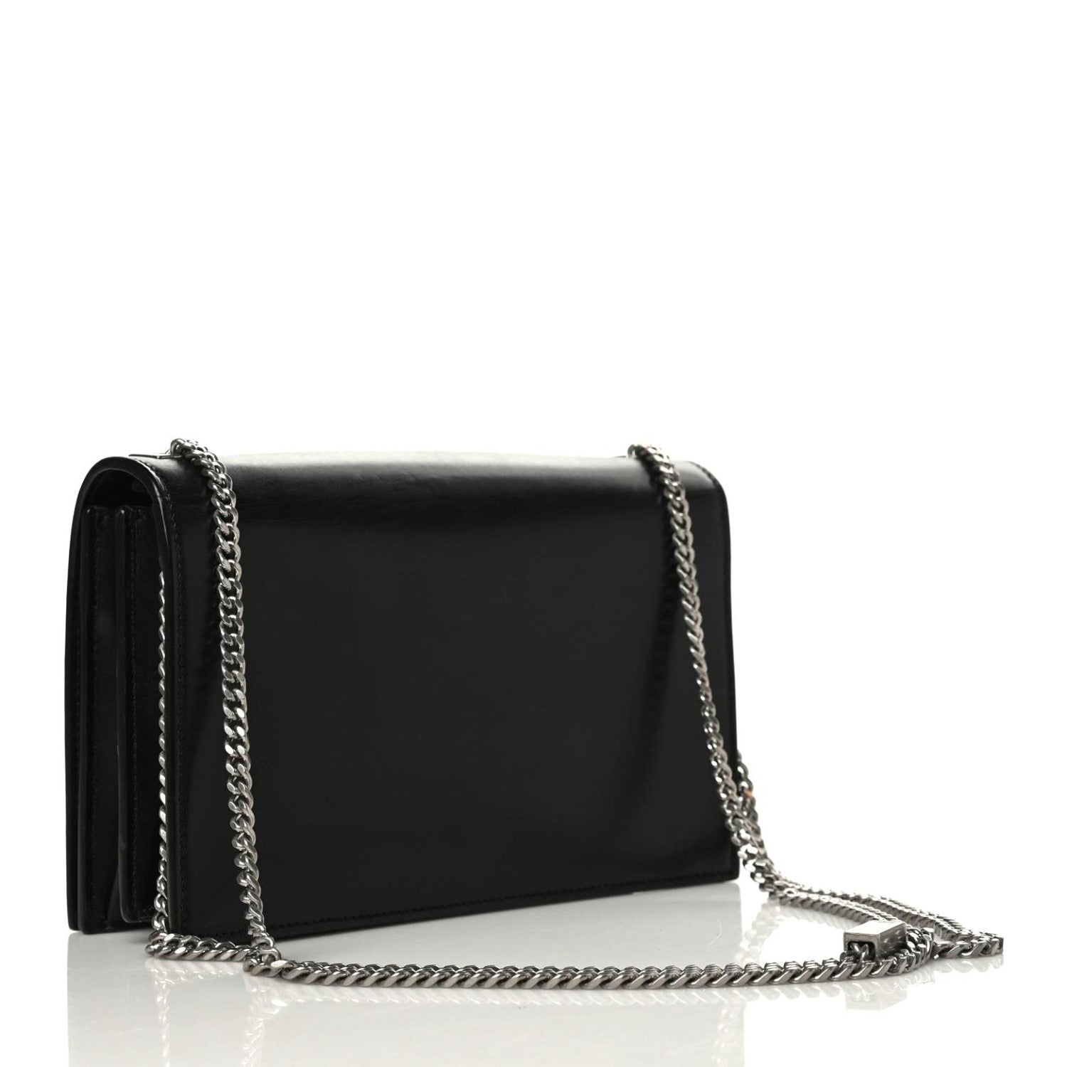 Saint Laurent Calfskin Metropolis Chain Shoulder Bag Black 4 of 10