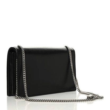 Saint Laurent Calfskin Metropolis Chain Shoulder Bag Black 4 of 10
