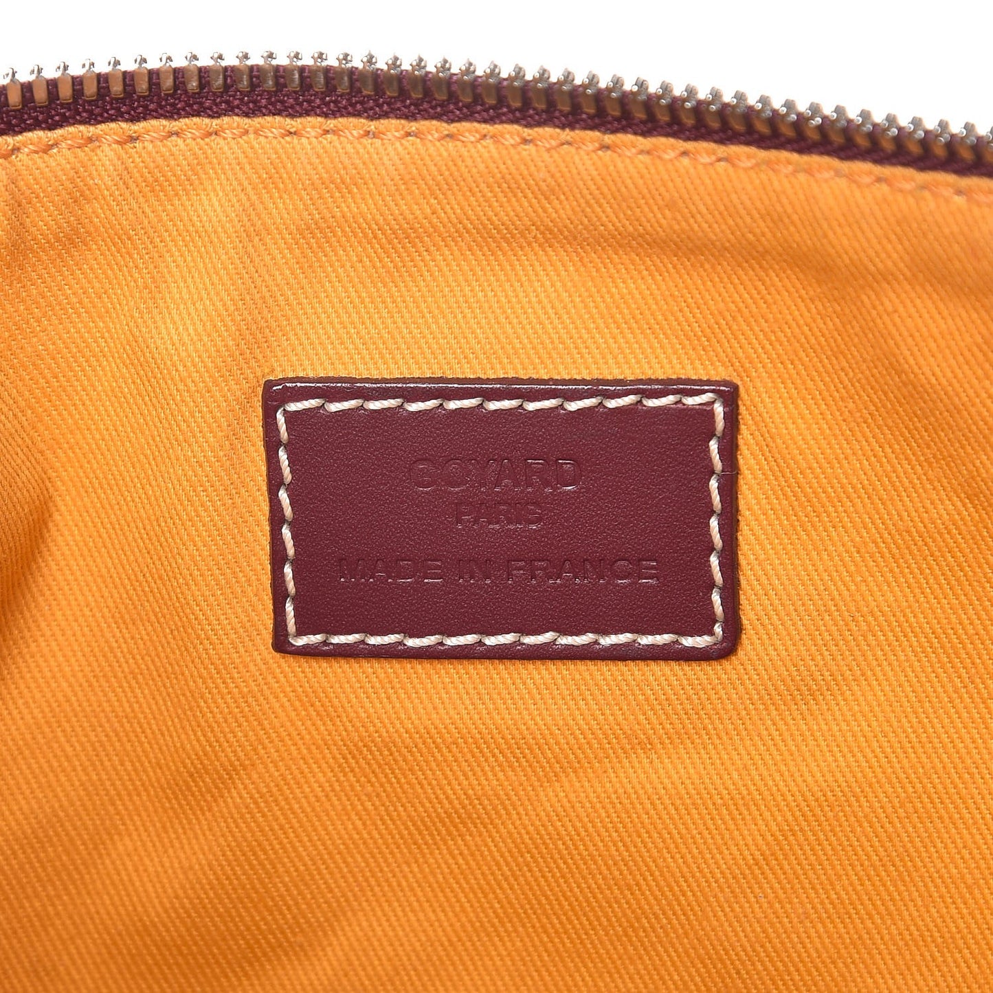 Goyardine Senat Pochette MM Burgundy