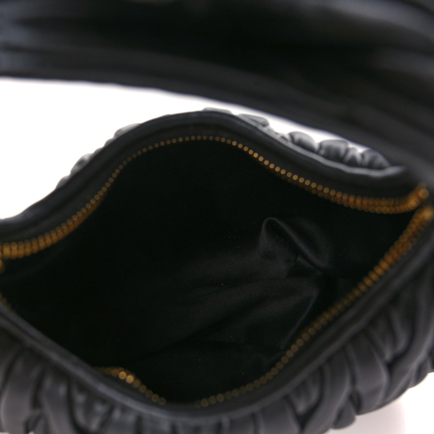 Nappa Matelasse Small Wander Hobo Black