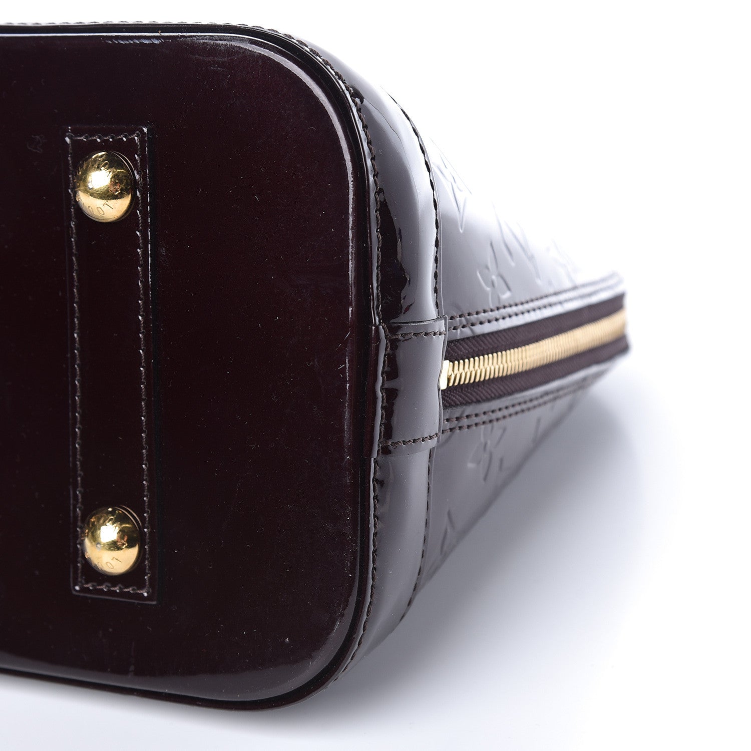 Louis Vuitton Vernis Alma PM Amarante 11 of 11
