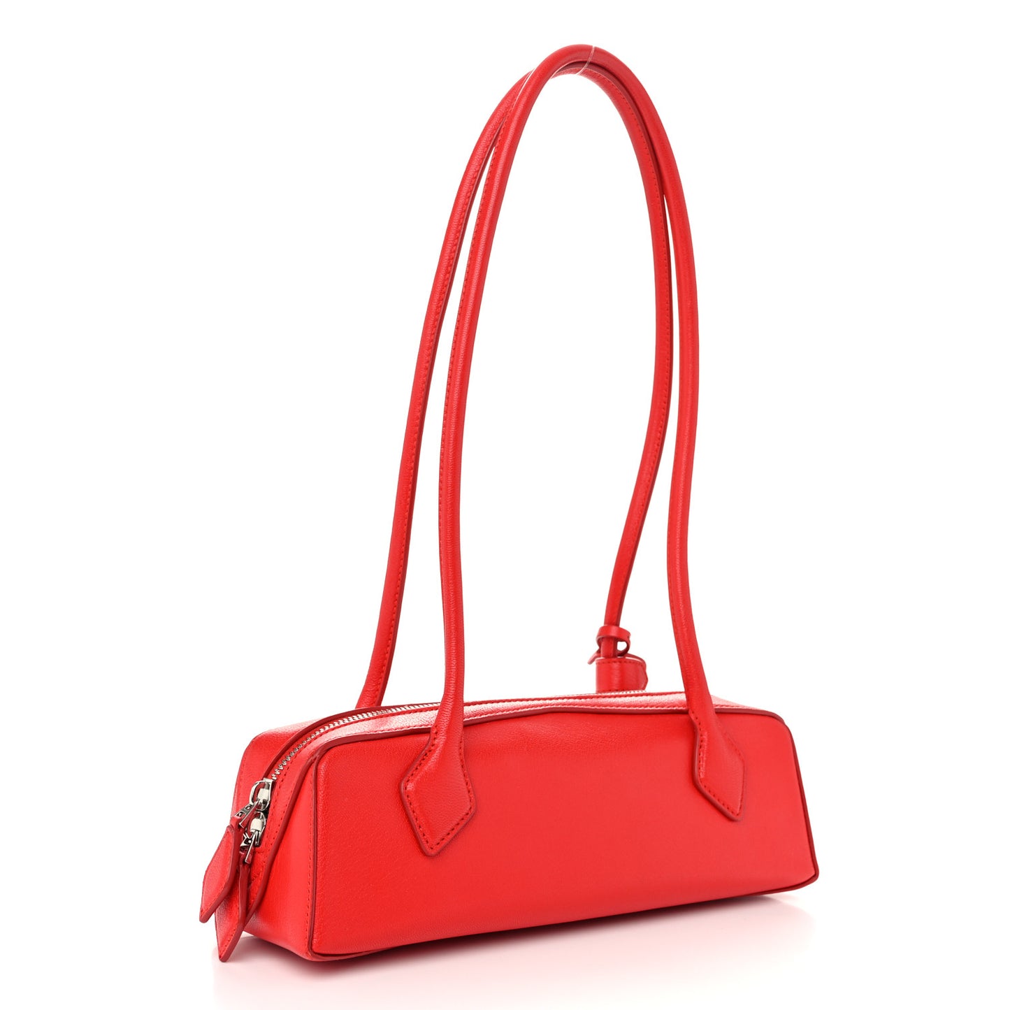 Goatskin Small Le Teckel Bag Rouge