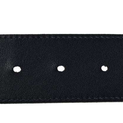 Gucci Moon Calfskin Nickel Double G 40mm Belt 85 34 Blue 4 of 8