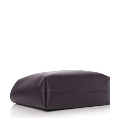 Saint Laurent Calfskin Large Shopping Tote Purple 4 of 11