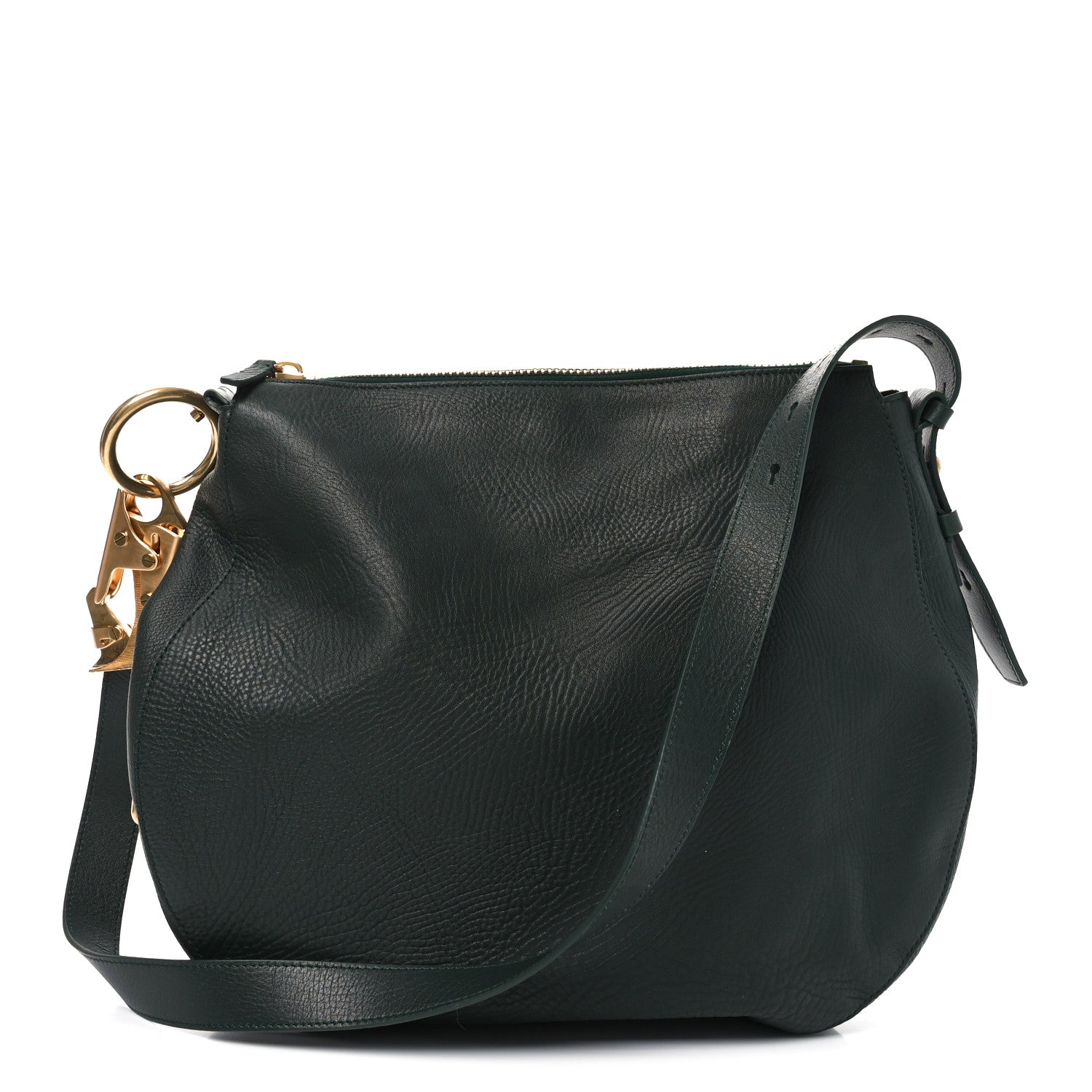 Burberry Grainy Calfskin Medium Knight Bag Vine 1 of 9