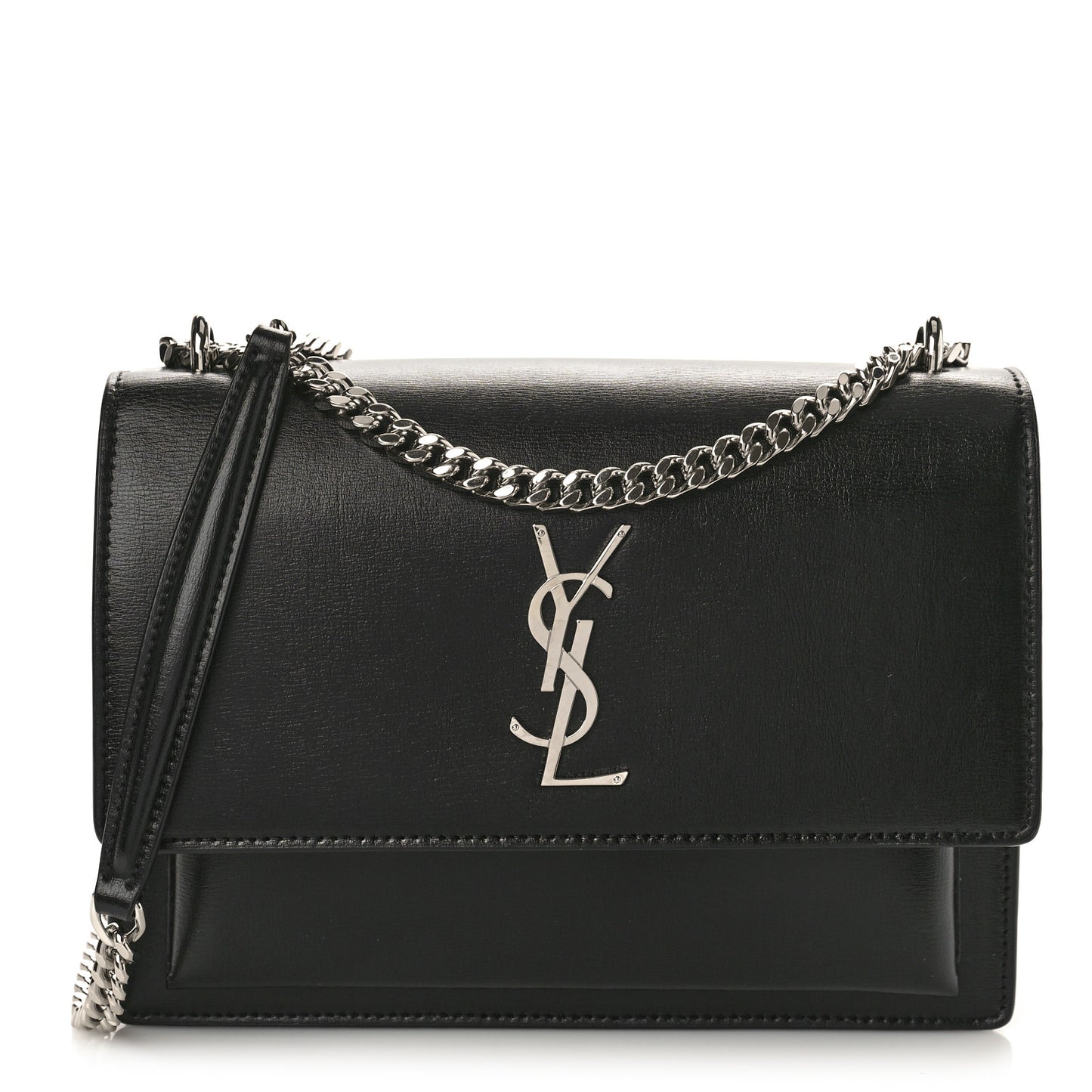 Calfskin Medium Monogram Sunset Black