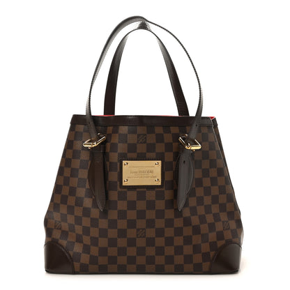 Louis Vuitton Damier Ebene Hampstead MM 1 of 9