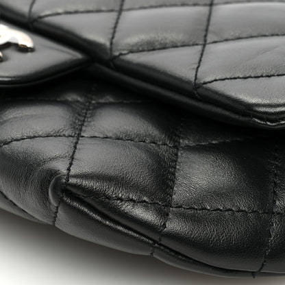 Chanel Calfskin Quilted CC Uniform Flap Belt Bag Black 9 of 10