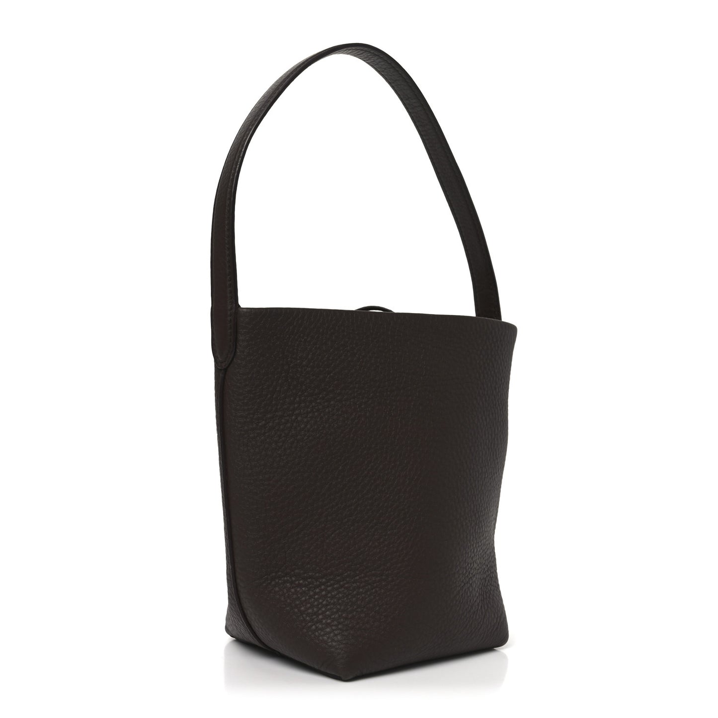 Grained Calfskin Small N/S Park Tote Acajou