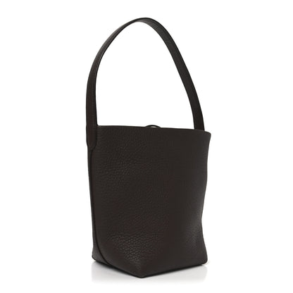The Row Grained Calfskin Small N/S Park Tote Acajou 3 of 9