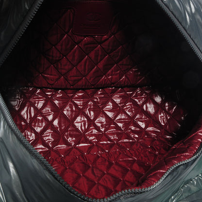 Chanel Nylon Coco Cocoon Medium Reversible Tote Grey 5 of 7