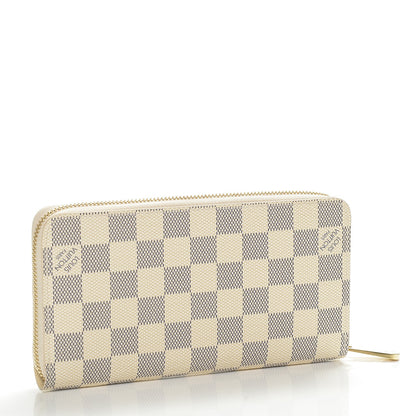 Louis Vuitton Damier Azur Zippy Wallet 3 of 6