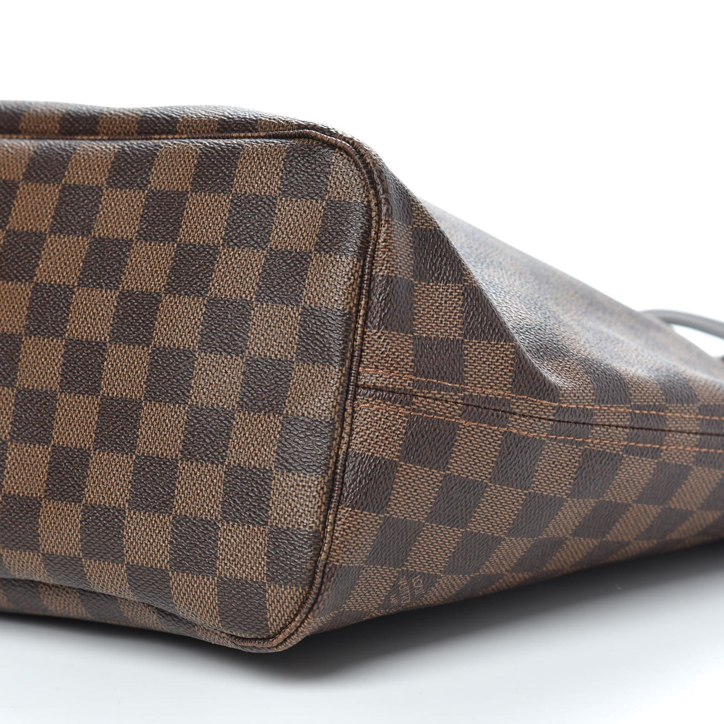 Damier Ebene Neo Neverfull MM Rose Ballerine
