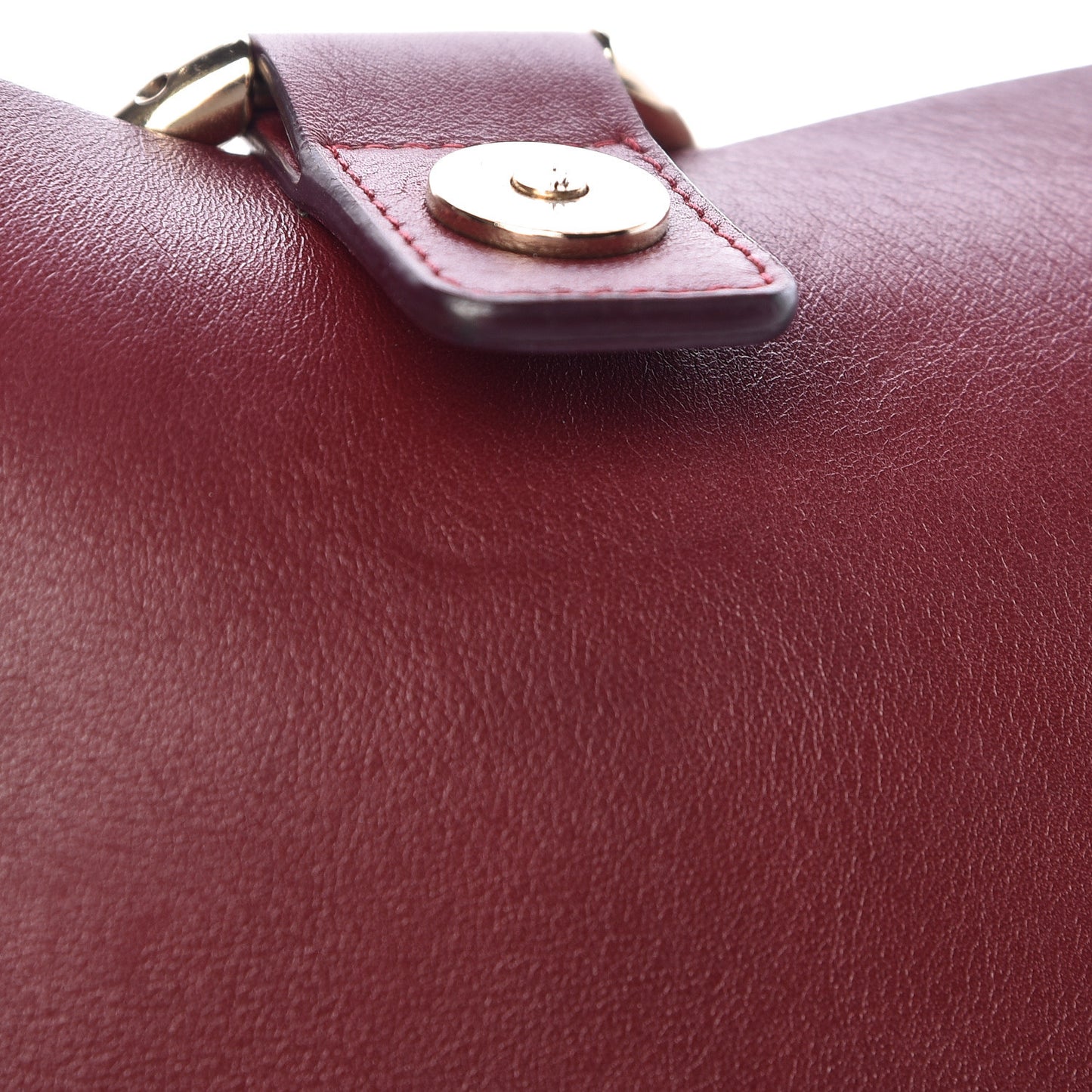 Suede Calfskin Small Faye Shoulder Bag Plum Purple
