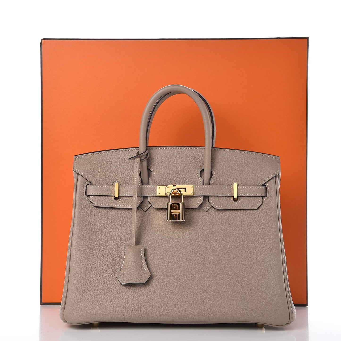 Togo Birkin 25 Gris Tourterelle
