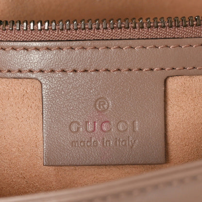 Gucci Calfskin Matelasse Small GG Marmont Shoulder Bag Porcelain Rose 6 of 9