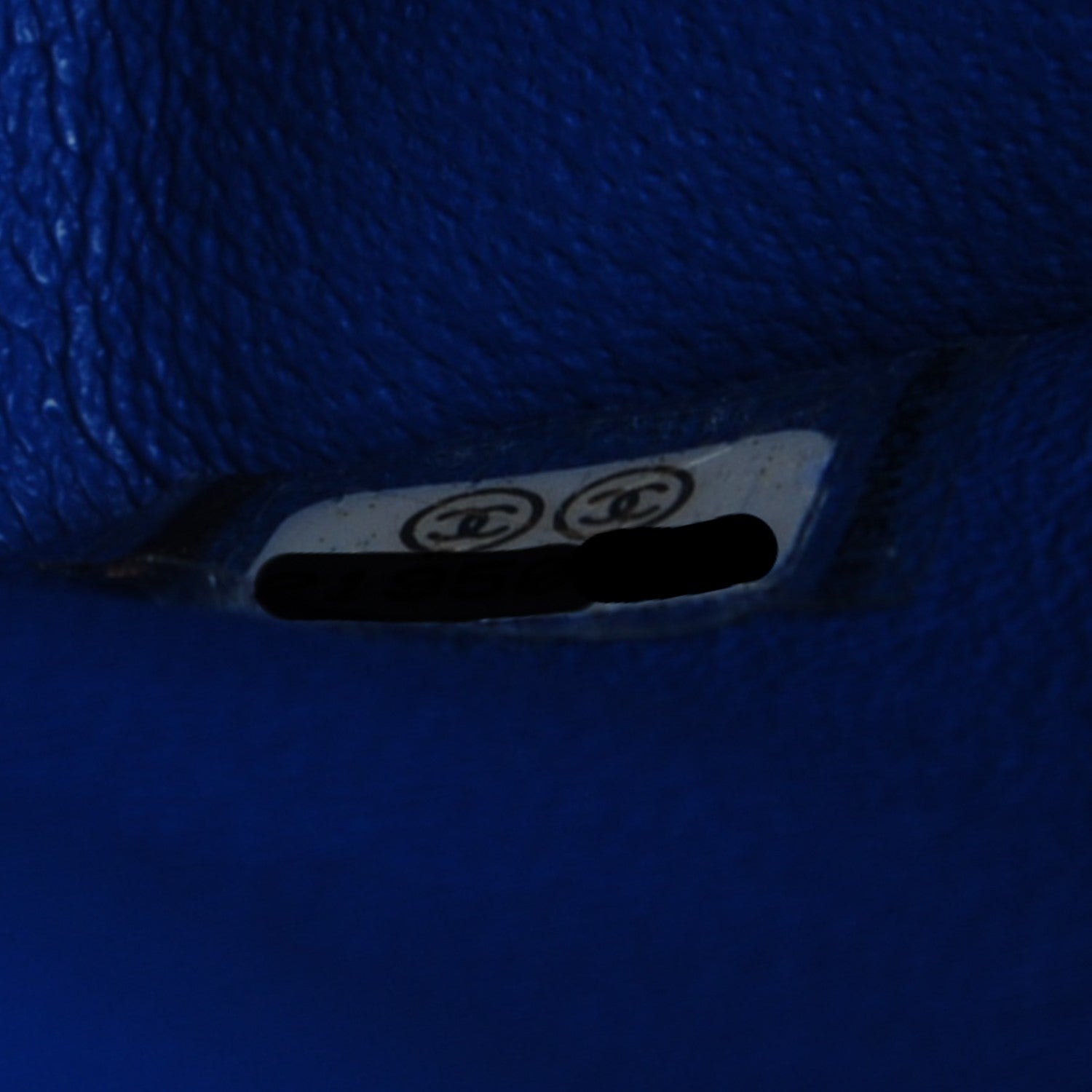 Chanel Caviar Quilted Jumbo Double Flap Blue 8 of 8