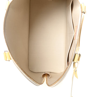 Louis Vuitton Vernis Alma GM Blanc Corail 5 of 12