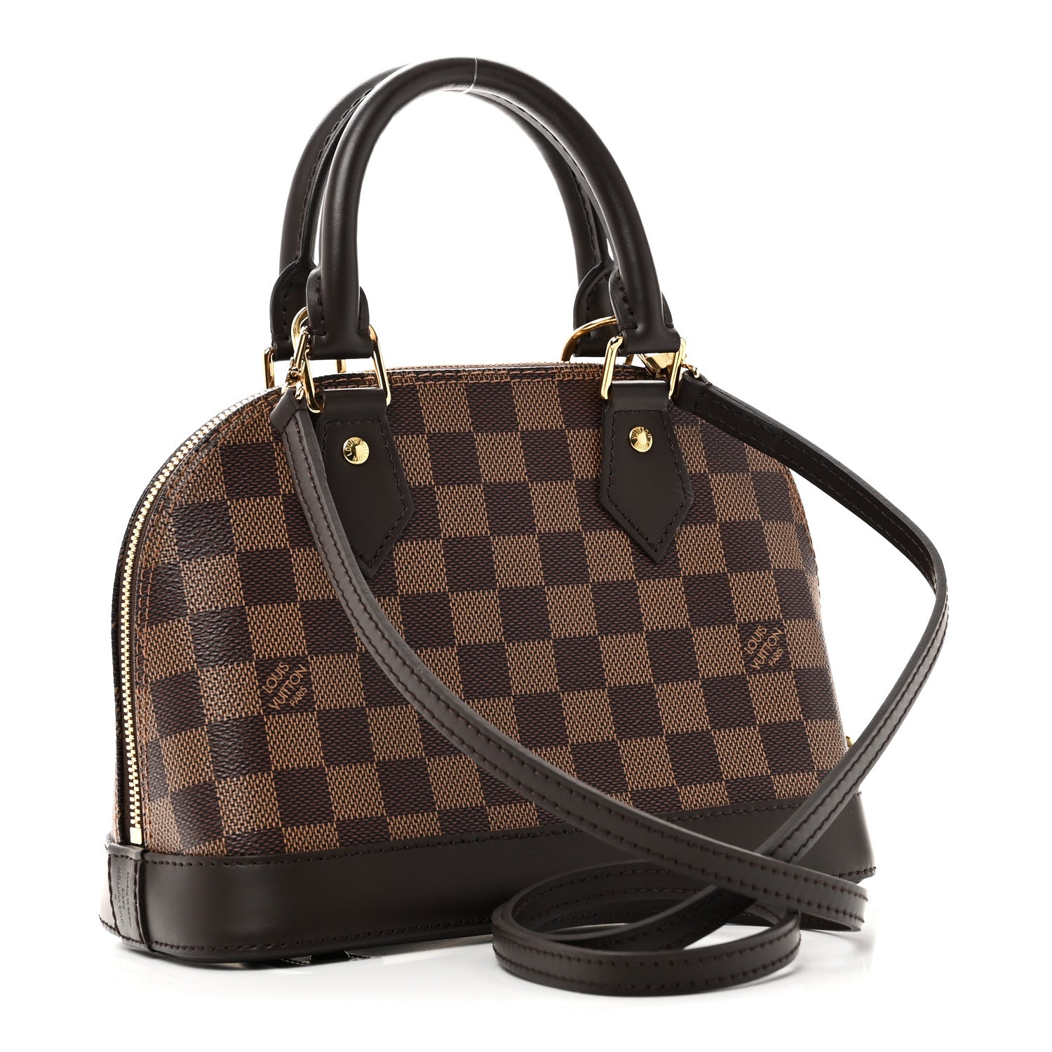 Louis Vuitton Damier Ebene Alma BB 3 of 9