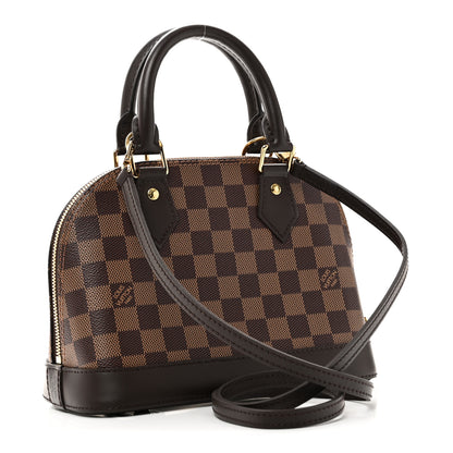 Louis Vuitton Damier Ebene Alma BB 3 of 9