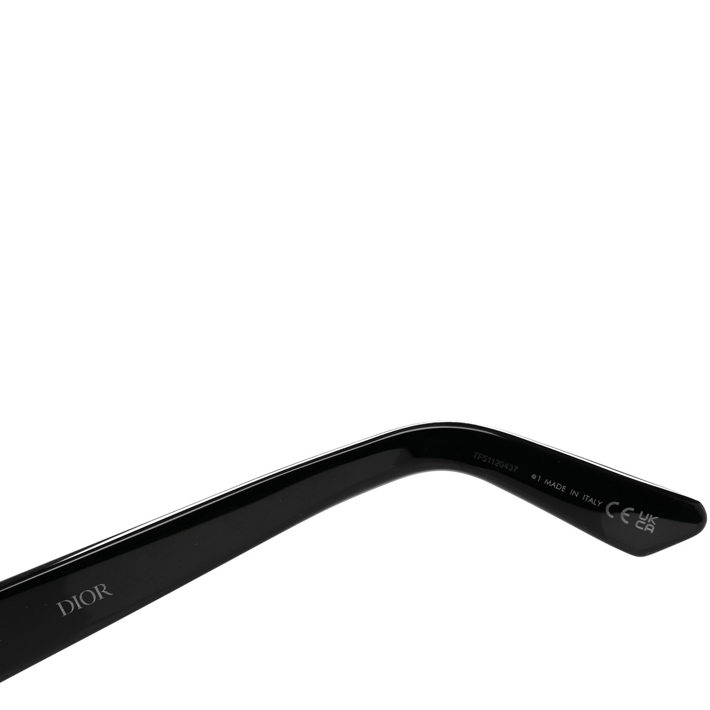 Acetate CDior B1U Cat Eye Sunglasses Black