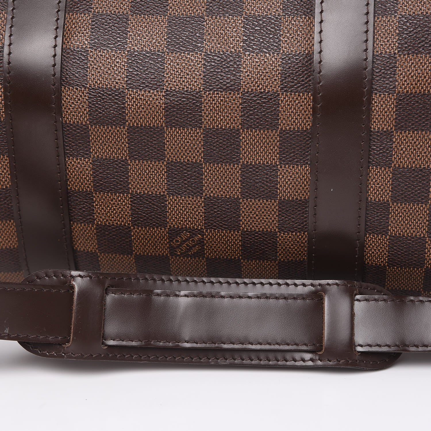 Louis Vuitton Damier Ebene Keepall Bandouliere 55 13 of 17