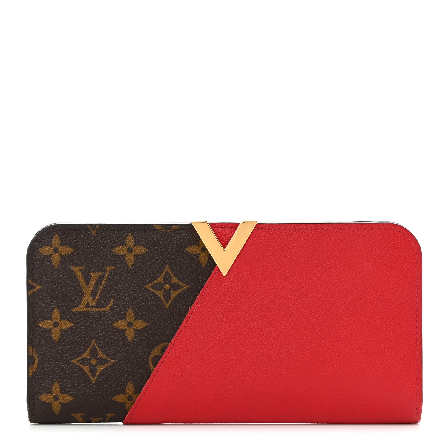 Louis Vuitton Monogram Calfskin Kimono Wallet Cherry 1 of 7