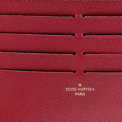 Louis Vuitton Calfskin Felicie Card Holder Insert Fuchsia 10 of 13